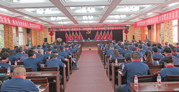 公司召開(kāi)“違規(guī)決策、違規(guī)投資、違規(guī)擔(dān)保、違規(guī)招投標(biāo)”專項(xiàng)整治動(dòng)員大會(huì)