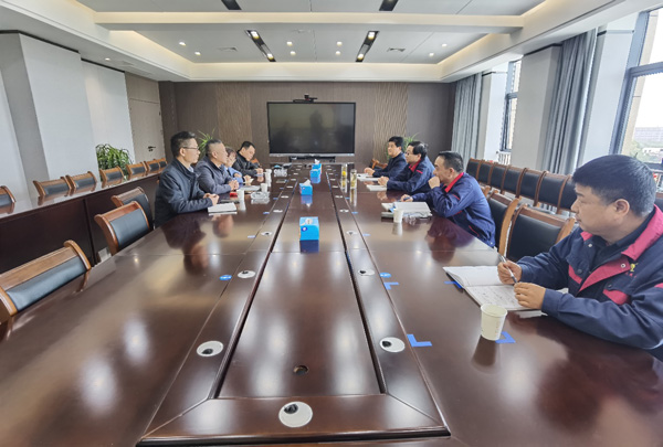 葛洲壩集團(tuán)、中鐵十四局集團(tuán)到公司調(diào)研