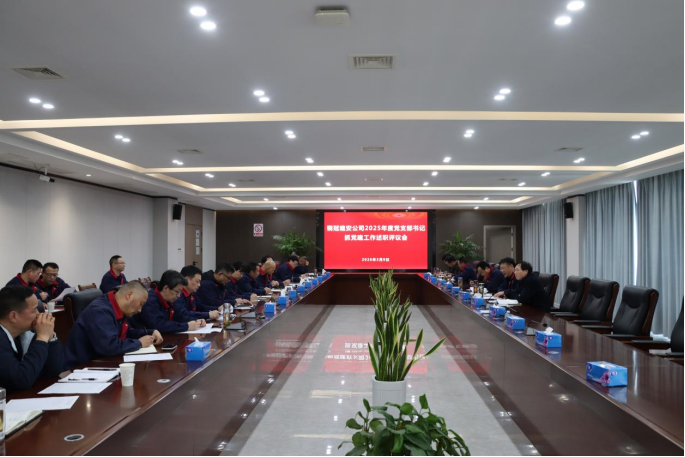 公司召開2025年度黨支部書記抓黨建工作述職評議會(huì)